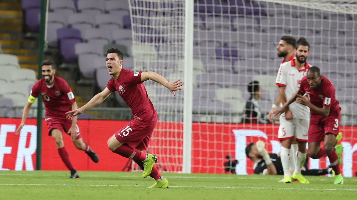كأس آسيا: قطر تفوز على لبنان بثنائية وتتقاسم الصدارة مع السعودية