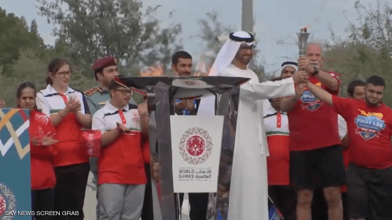 انطلاق جولة "شعلة" الألمبياد الخاص في الإمارات