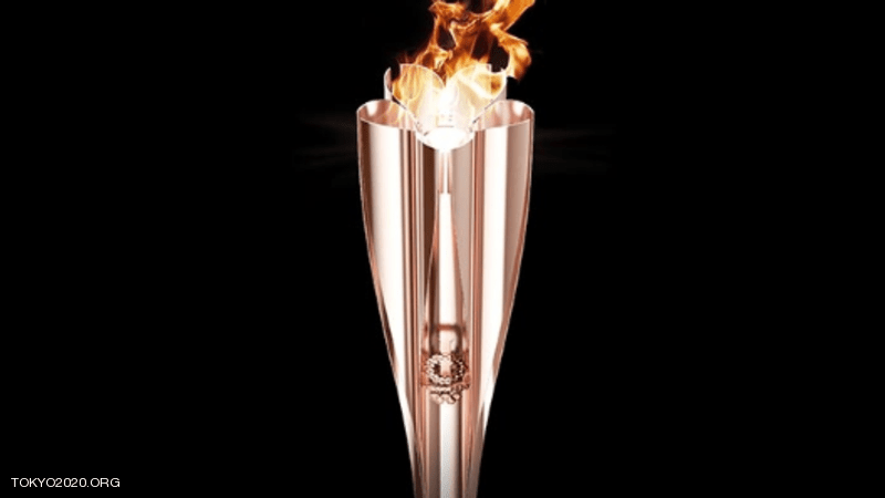 الكشف عن تصميم شعلة أولمبياد طوكيو