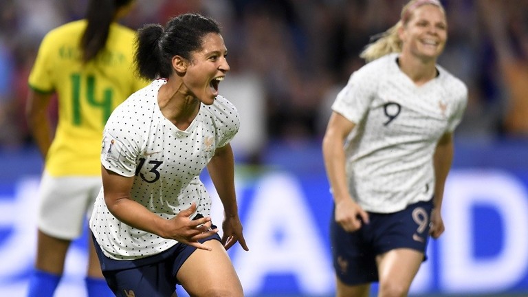 فرنسا تتأهل لربع نهائي مونديال السيدات على حساب البرازيل