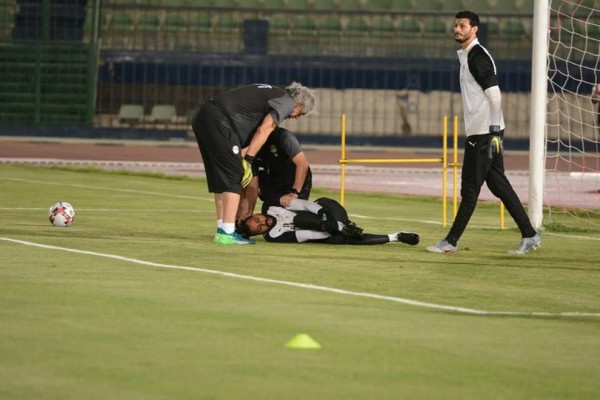 الإصابة تنهي مشوار حارس المنتخب المصري في كأس أمم إفريقيا
