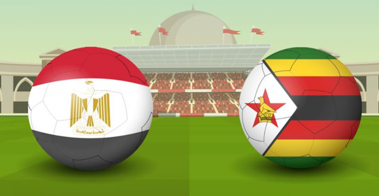 التشكيلة الرسمية لمباراة مصر وزمبابوي في افتتاح كأس أمم إفريقيا