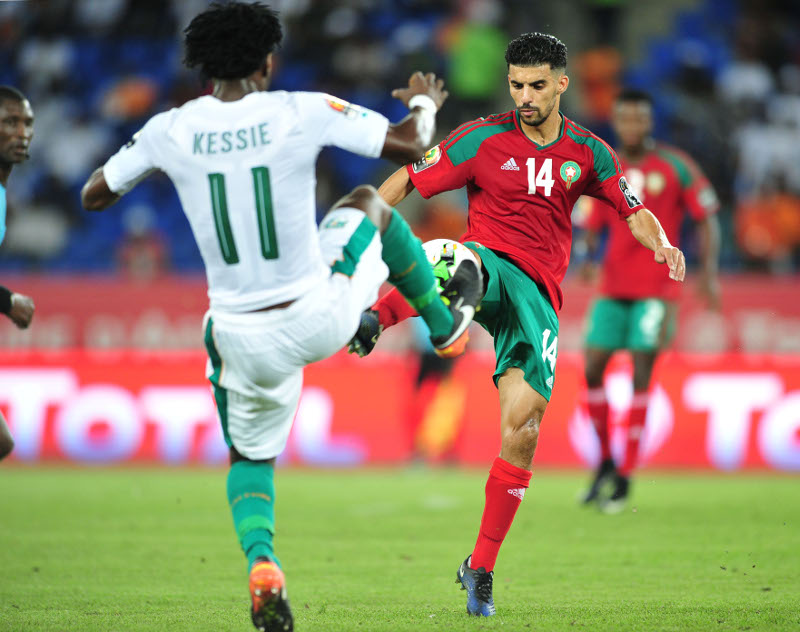 "الكاف" يختار بوصوفة أفضل لاعب في مباراة المغرب وناميبيا