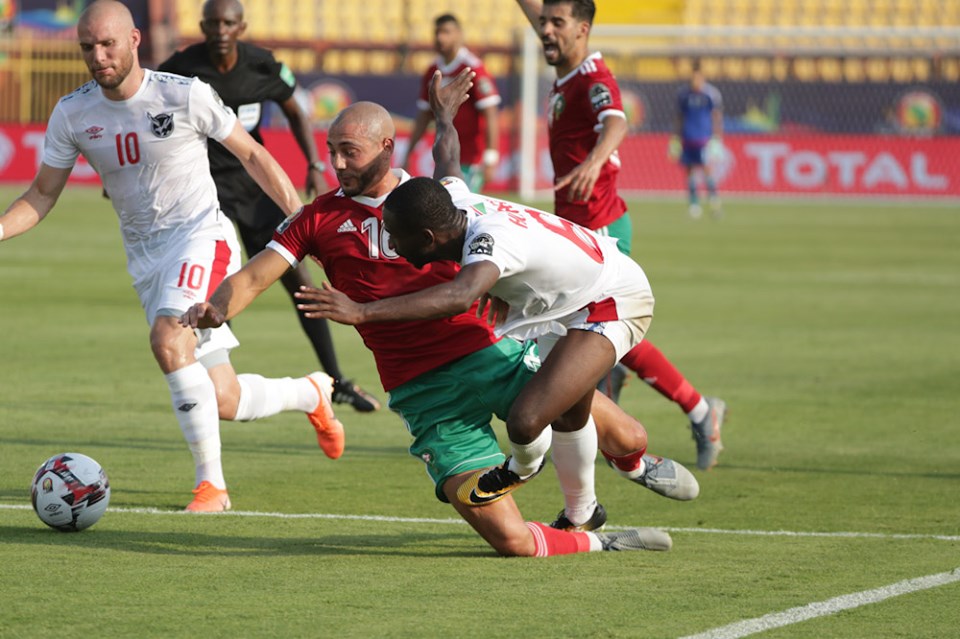 ملخص مباراة المغرب وبنين مع ضربات الترجيح