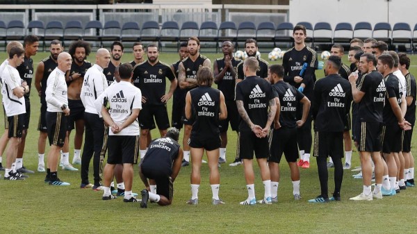 28 لاعبا يشاركون في مران ريال مدريد بعد العودة لإسبانيا
