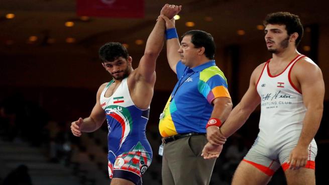 مصارع لبناني ينسحب من بطولة العالم إثر رفضه مواجهة لاعب إسرائيلي