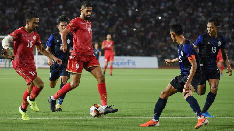 منتخب البحرين يتغلب على كمبوديا ويتصدر مجموعته في تصفيات مونديال "قطر 2022"