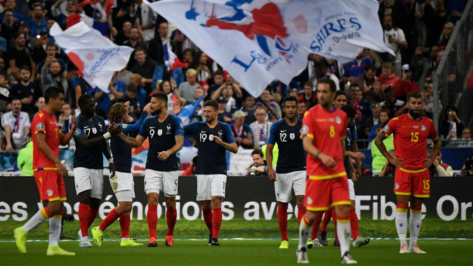 المنتخب الفرنسي يفوز على أندورا ويواصل انتصاراته في تصفيات اليورو