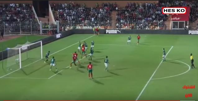 أهداف مباراة المنتخب المغربي ضد الجزائر 3-0