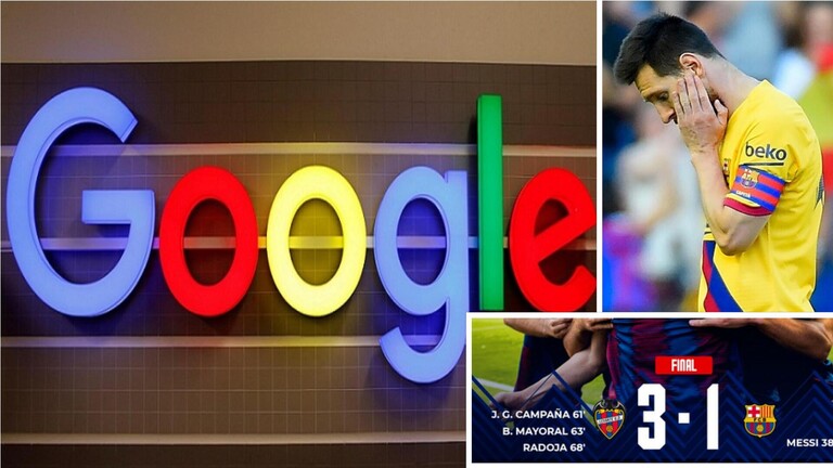 ليفانتي يستعين بمحرك البحث "غوغل" للسخرية من برشلونة
