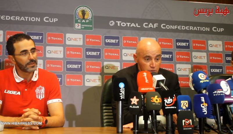 غاموندي يصف لاعبي الحسنية بـ"الكلادياتور" بعد التأهل لمجموعات كأس "الكاف"