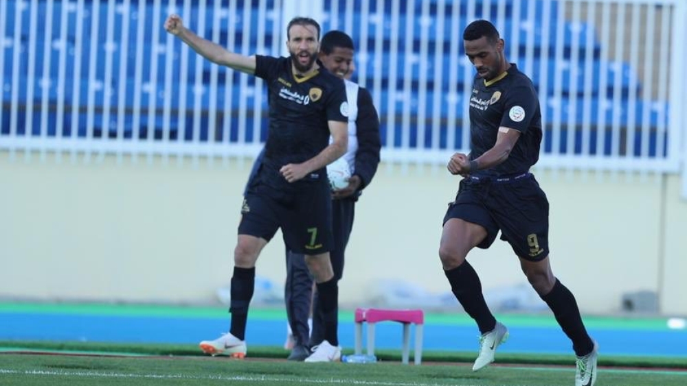 حدراف يسجل أول أهدافه في الدوري السعودي