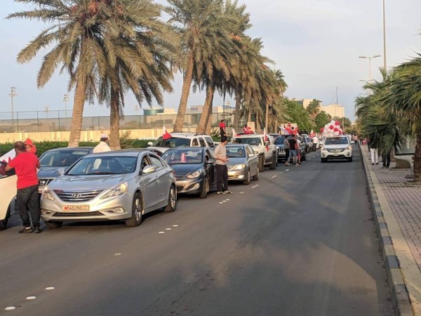 استقبال حافل للمنتخب البحريني بعد فوزه بكأس الخليج