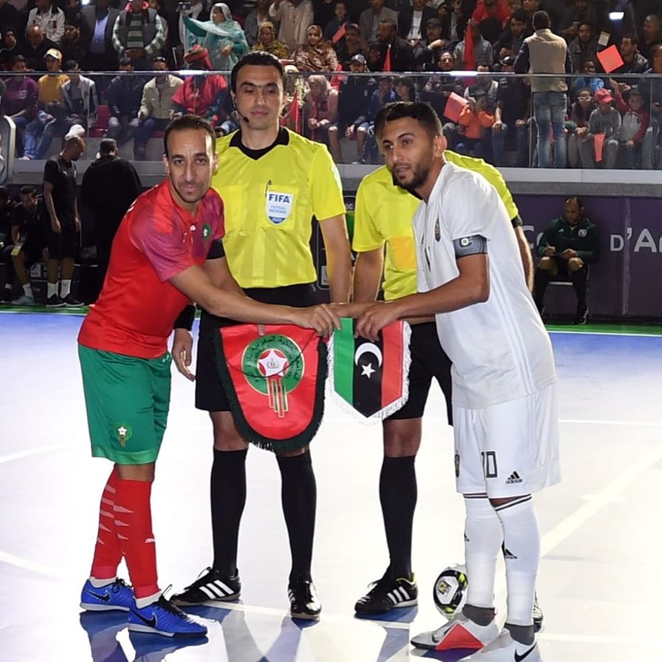 المنتخب المغربي يفوز على ليبيا في بطولة أفريقيا للفوتسال بالعيون