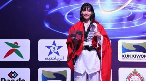 البطلة المغربية أمينة بوشتي تتأهل إلى أولمبياد طوكيو 2020