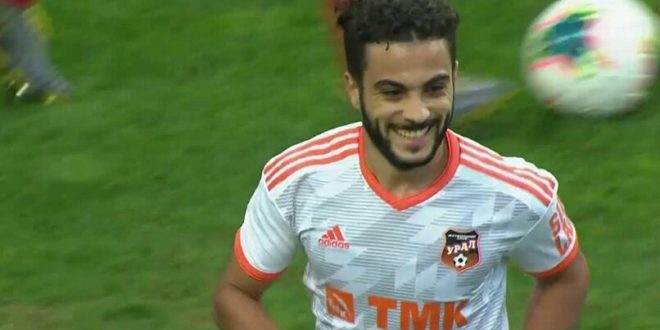 الهدف الرائع للمغربي عثمان الكبير أمام دينامو موسكو في الدوري الروسي