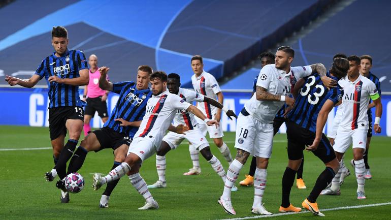 دوري أبطال أوروبا : باريس يحقق "ريمونتادا"مثيرة أمام أتالانتا ويتأهل إلى النصف