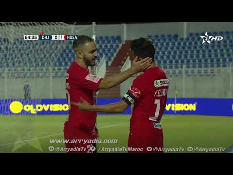 أهداف مباراة الدفاع الجديدي 1-2 حسنية أكادير