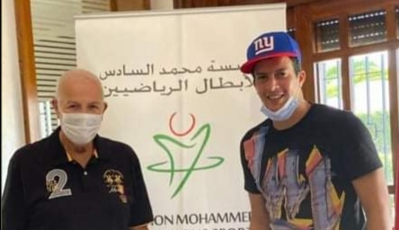 مؤسسة محمد السادس للأبطال الرياضيين تتكفل باللاعب بلمعلم