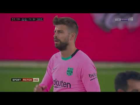 أهداف مباراة ديبورتيفو ألافيس 1-1 برشلونة