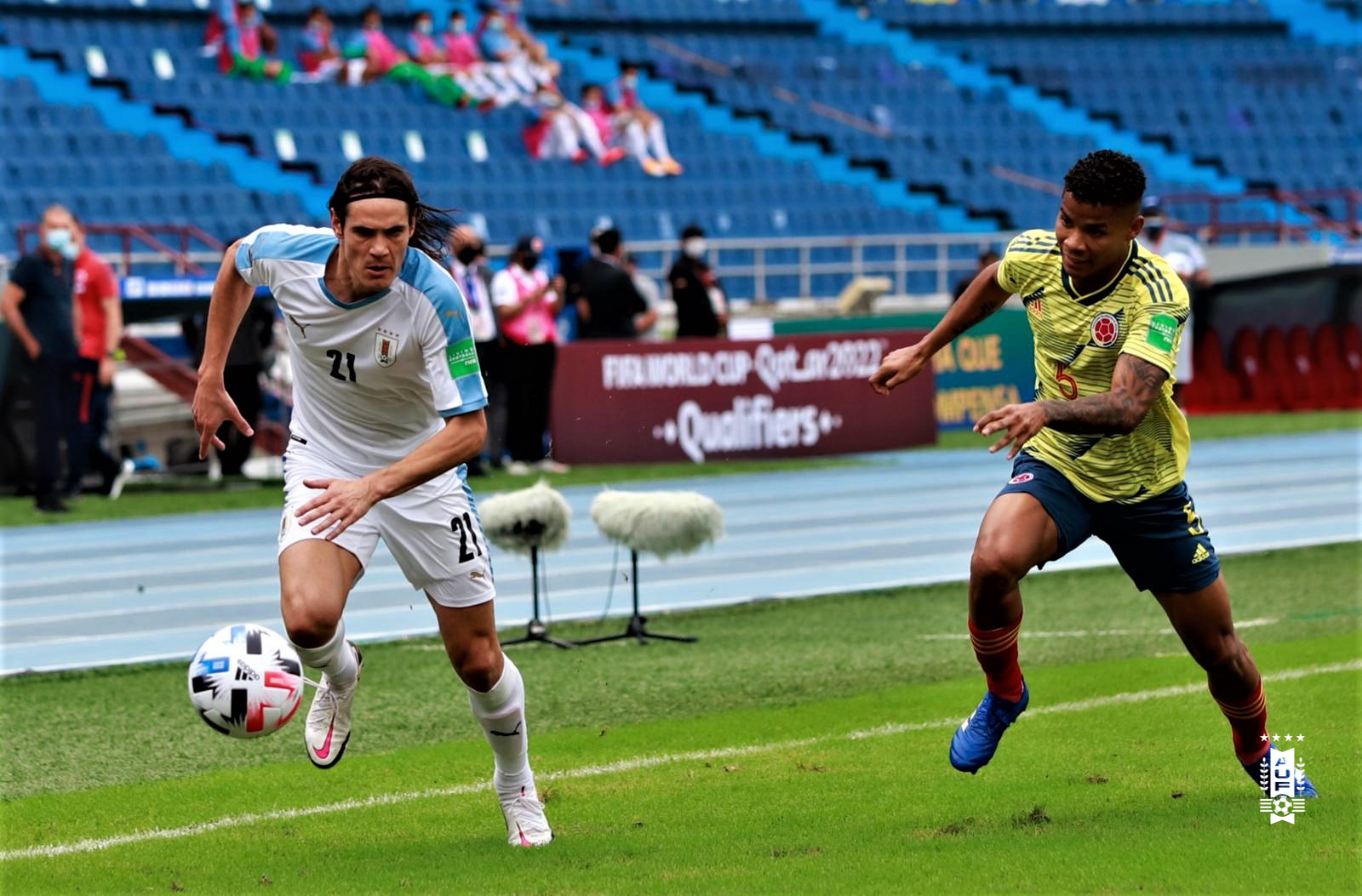 أوروغواي تهزم كولومبيا بثلاثية في تصفيات مونديال قطر 2022