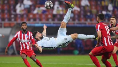 جيرو يعلق على هدفه في مرمى أتلتيكو مدريد
