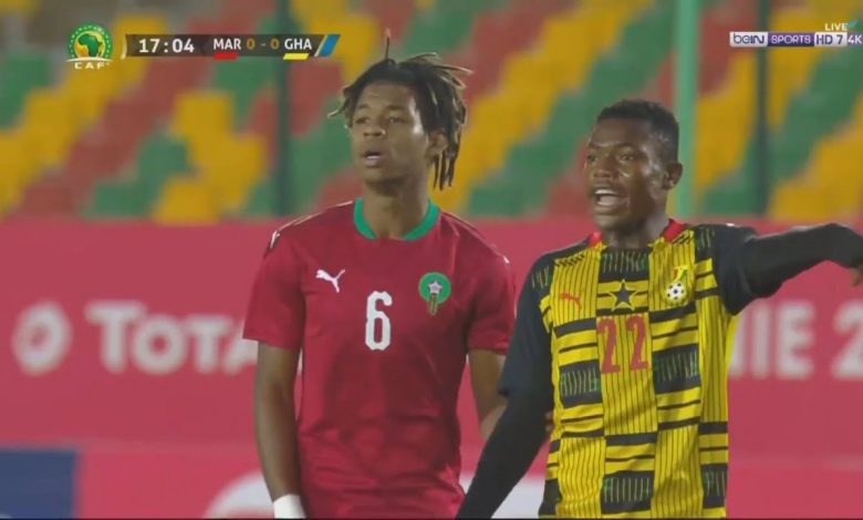 ملخص مباراة المغرب ضد غانا في كأس أفريقيا للشباب