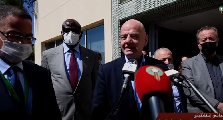 بالفيديو : تصريح جياني انفانتينو عند وصوله للمغرب