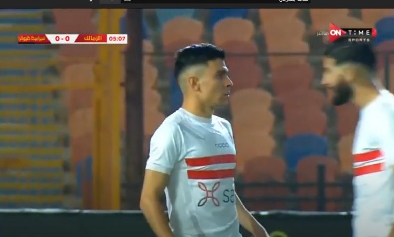 هدف بنشرقي أمام سيراميكا في الدوري المصري