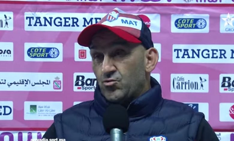 بالفيديو : تصريح جمال الدريدب بعد فوز فريقه على غزالة سوس
