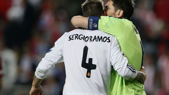 كاسياس ينصح سيرجيو راموس بالبقاء مع ريال مدريد