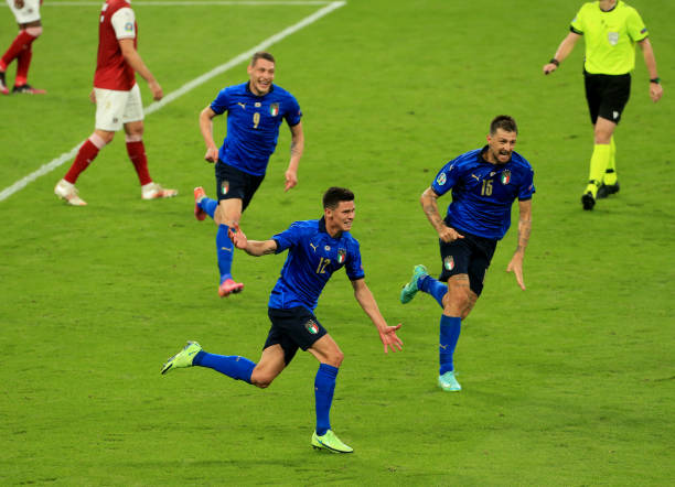 بالفيديو.. إيطاليا تفوز بصعوبة على النمسا وتتأهل إلى ربع نهائي "يورو 2020"