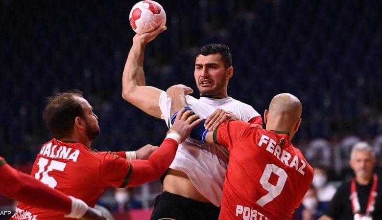 كرة اليد : مصر تفوز على البرتغال في أولمبياد طوكيو
