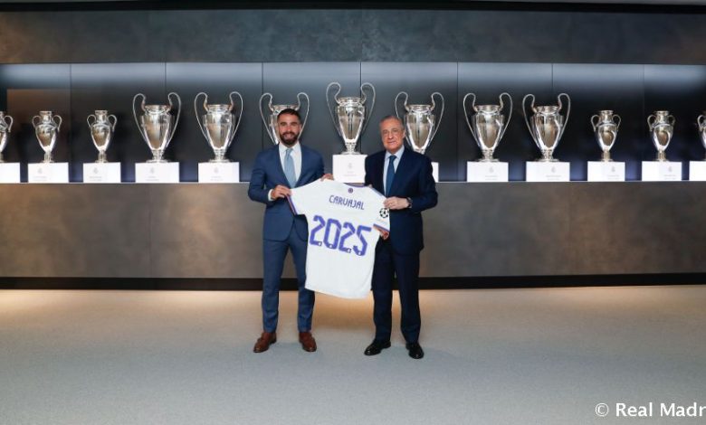 ريال مدريد يعلن تجديد عقد كارفاخال حتى صيف 2025