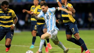 الأرجنتين تفوز على إكوادور وتتأهل إلى نصف نهائي كوبا أمريكا