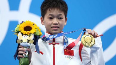 الصينية كوان هونجتشان (14 سنة) تتوج بذهبية الغطس في أولمبياد طوكيو