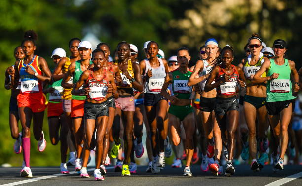 أولمبياد طوكيو : العداءة المغربية رقية المقيم تحتل المركز 56 في سباق الماراثون