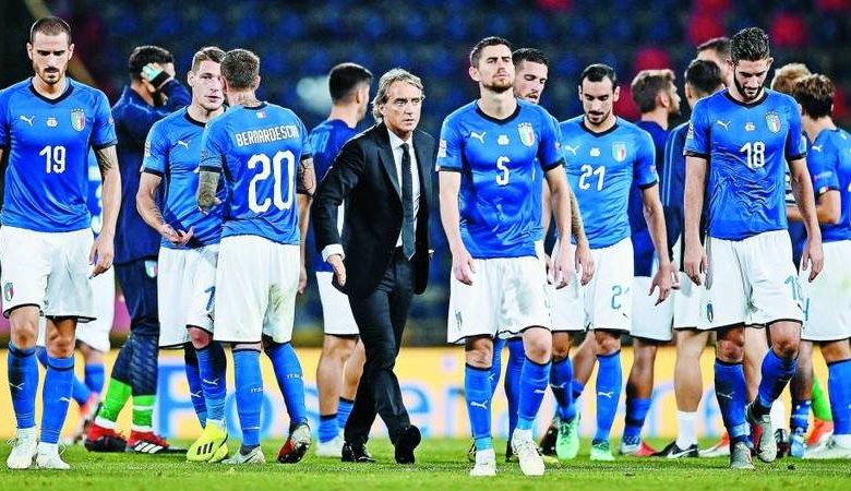 قائمة إيطاليا المستدعاة لمواجهة إسبانيا في نصف نهائي دوري الأمم الأوروبية