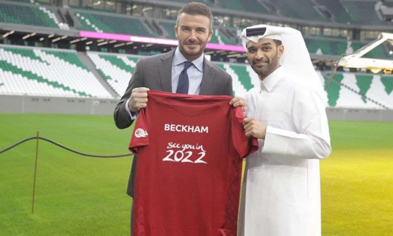 قطر تتعاقد مع بيكهام للترويج للمونديال مقابل 177 مليار سنتيم
