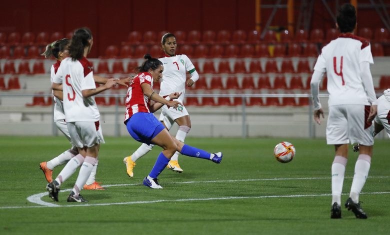 المنتخب المغربي النسوي يفوز على أتلتيكو مدريد الإسباني في مباراة ودية