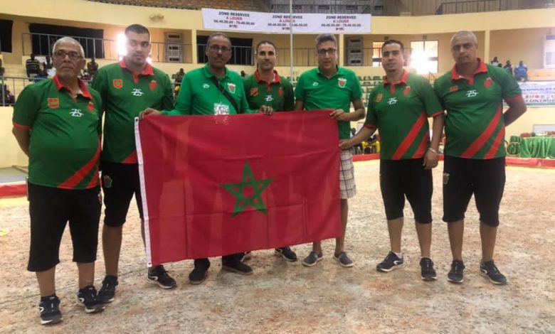 المنتخب المغربي يتوج ببطولة أفريقيا للكرة الحديدية