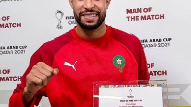 كأس العرب : اختيار يحيى جبران رجل مباراة المغرب ضد الأردن