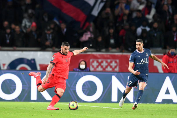 باريس سان جيرمان يكتفي بالتعادل أمام نيس في الدوري الفرنسي