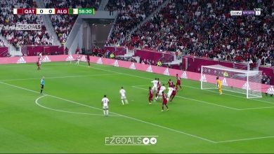 أهداف مباراة قطر 1-2 الجزائر في نصف نهائي كأس العرب