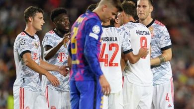 بايرن ميونيخ بدون نجميه أمام برشلونة في دوري الأبطال