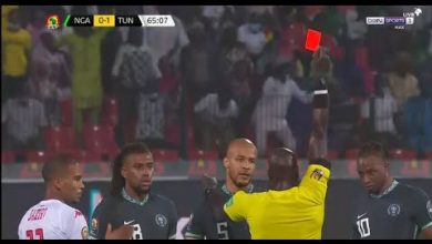 ملخص مباراة تونس ضد نيجيريا في كأس أفريقيا