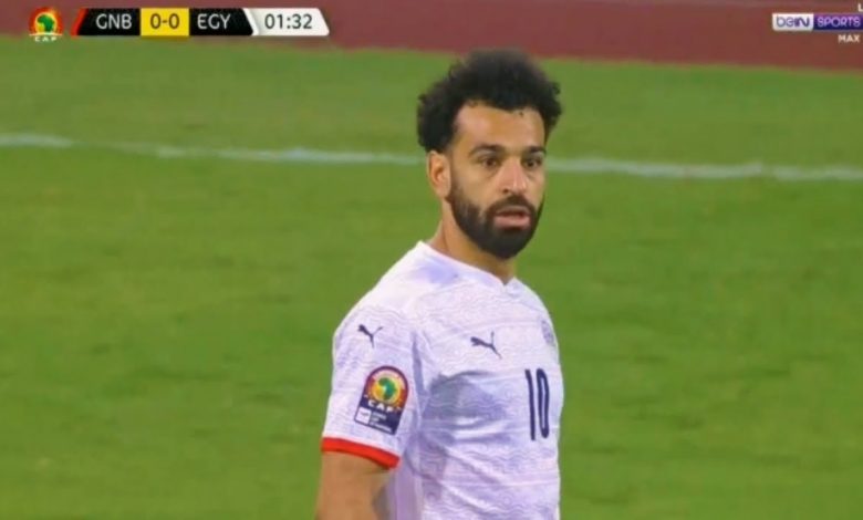 هدف مباراة مصر 1-0 غينيا بيساو (كأس أفريقيا)