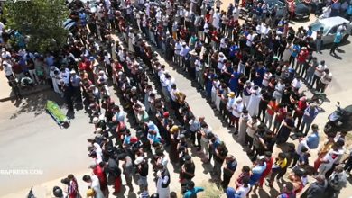 بالفيديو : اجواء مهيبة في جنازة مشجع الجيش الملكي المقتول