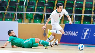 الجزائر تنهزم أمام العراق في كأس العرب لكرة القدم داخل القاعة