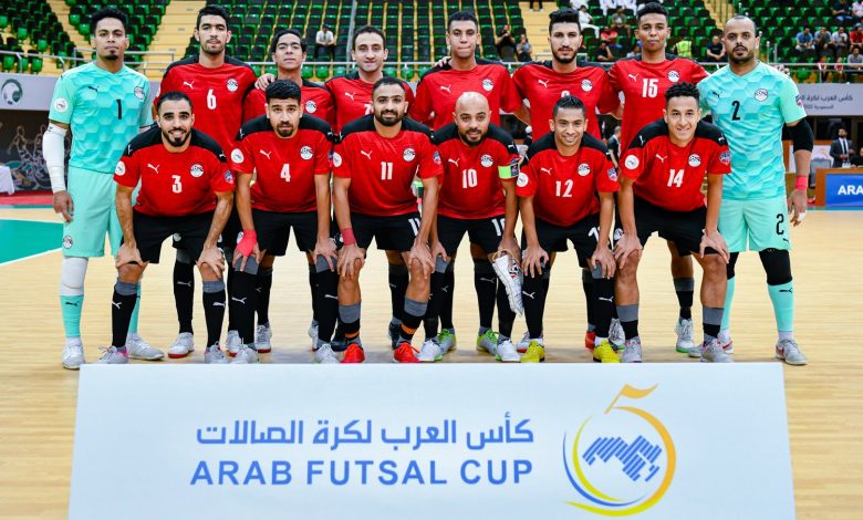 مصر تفوز على موريتانيا وتضرب موعدا مع المغرب في نصف نهائي كأس العرب للفوتسال